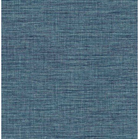 MANHATTAN COMFORT Portsmouth Exhale Denim Texture 33 ft L X 205 in W Wallpaper BR4014-26460